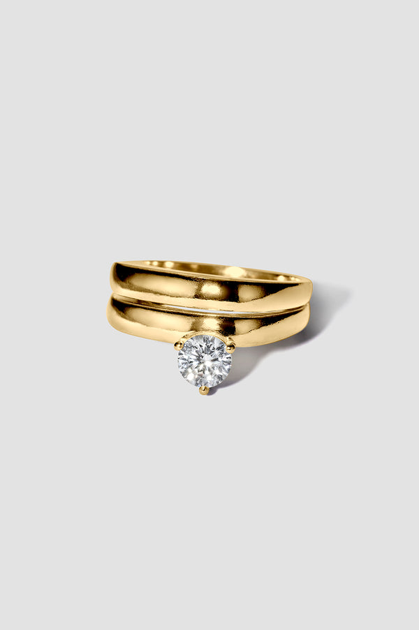 Verto Ring 04 Gold Plated Silver