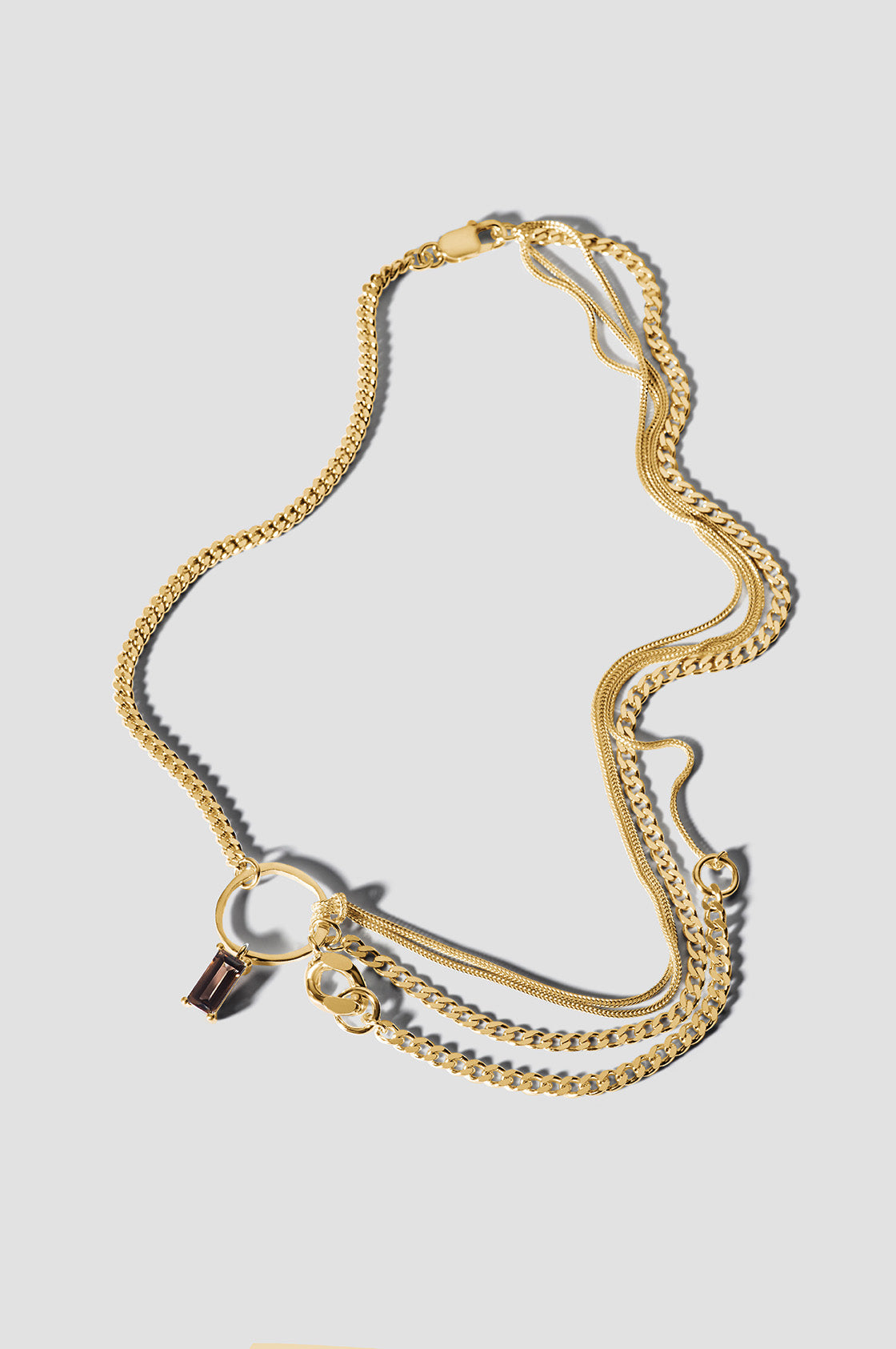 Noctis Necklace 04 Gold Plated Silver