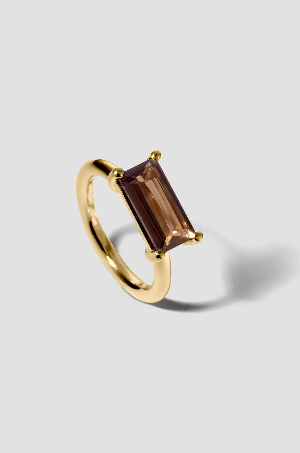 Noctis Ring 08 Gold Plated Silver
