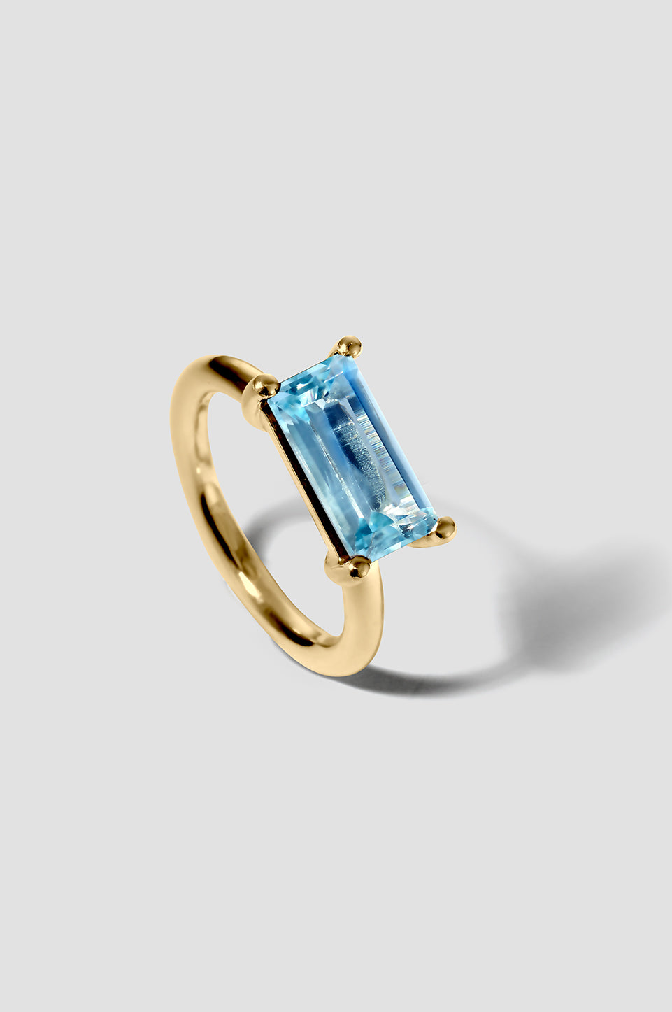 Noctis Ring 09 Gold Plated Silver