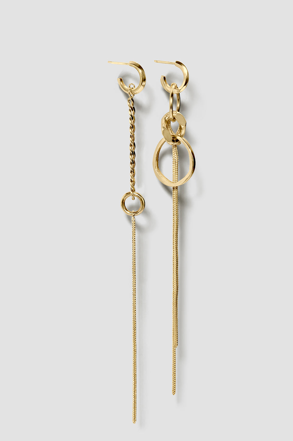 Noctis Earring 07 Gold Plated Silver