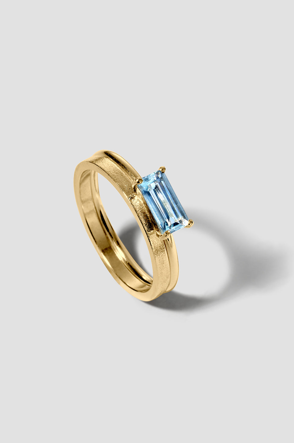 Forma Ring 06 Gold Plated Silver
