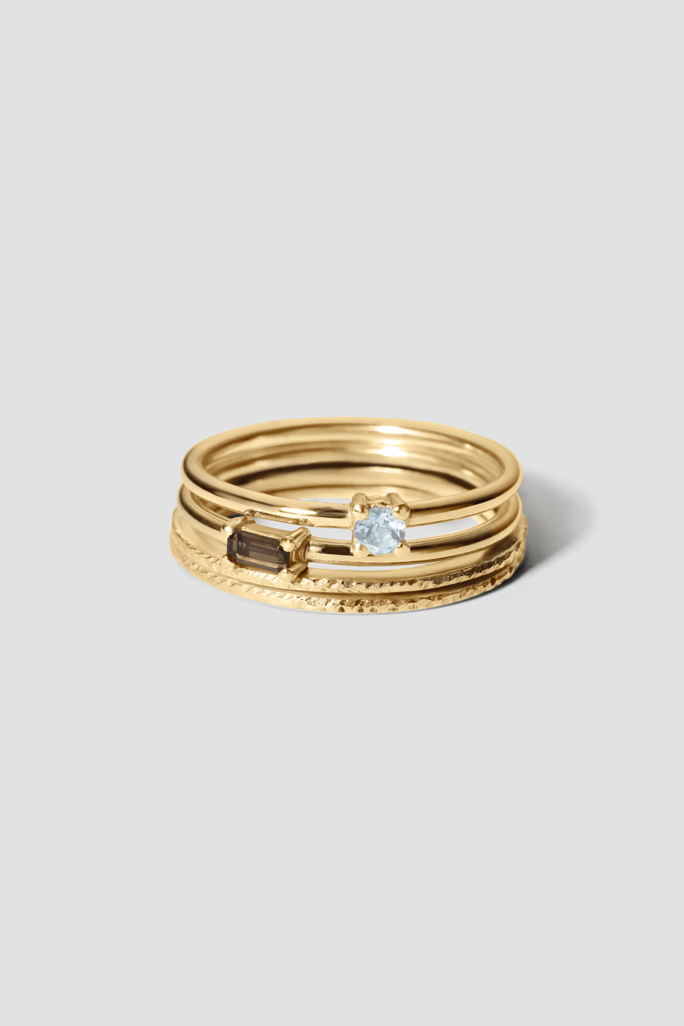 Noctis Ring 03 Gold Plated Silver