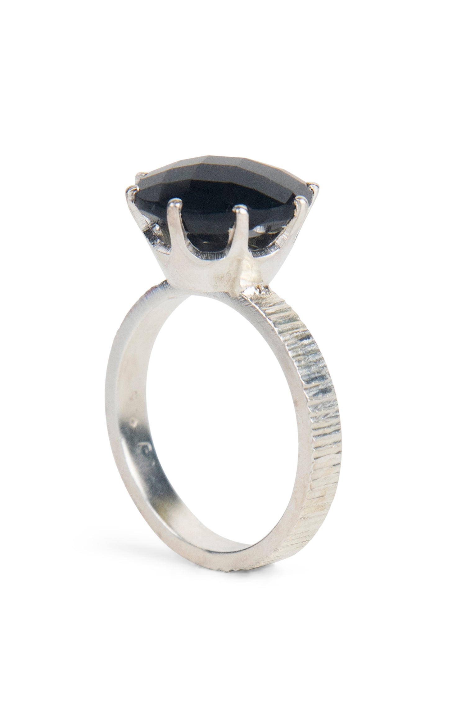 Facet Ring 01 Silver