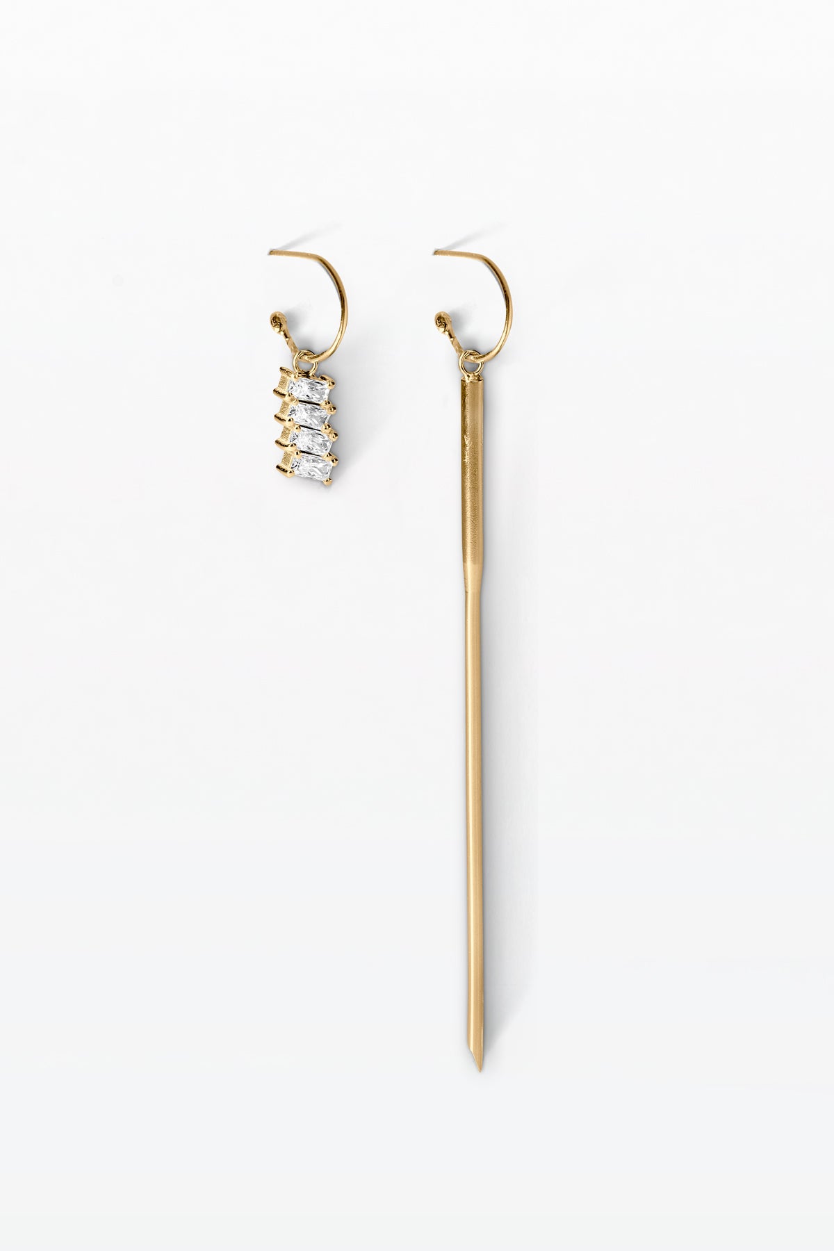 Summa Earring 02 Gold Plated Silver