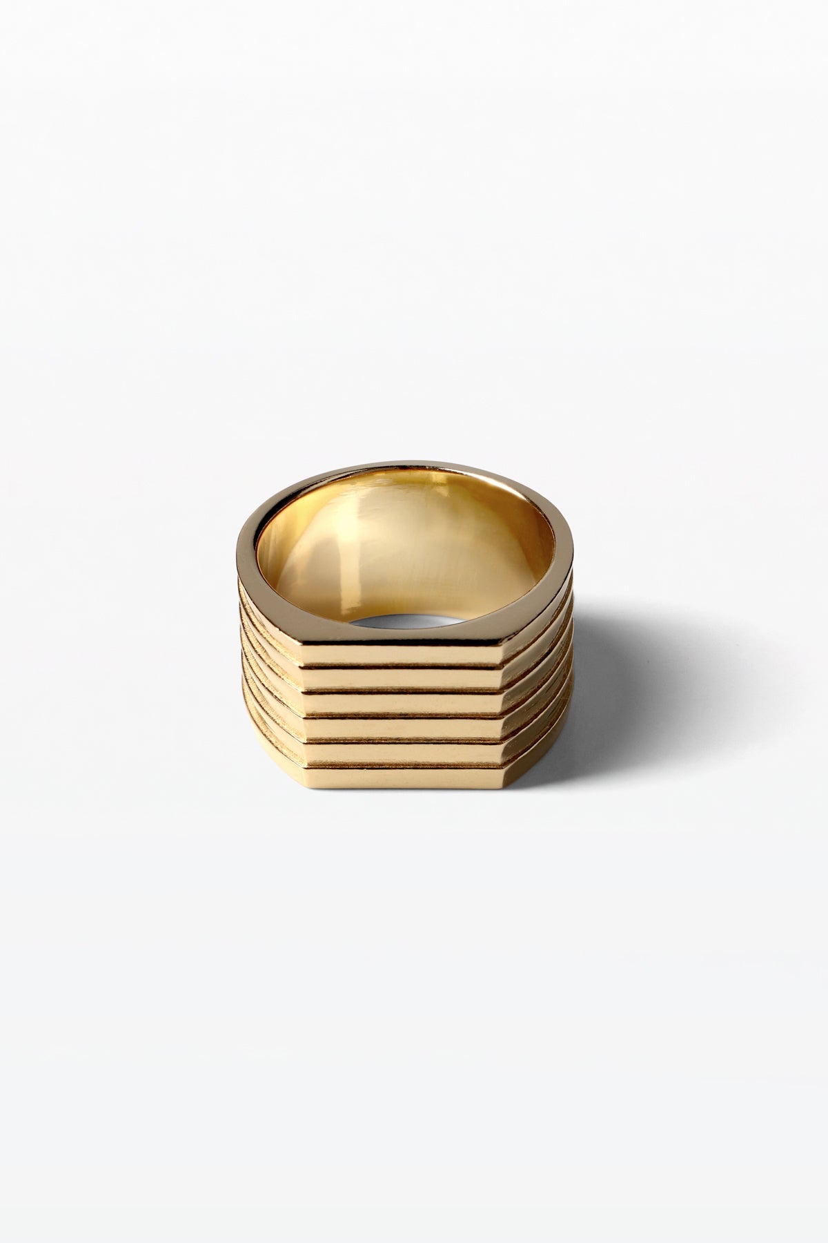 Summa Ring 03 Gold Plated Silver