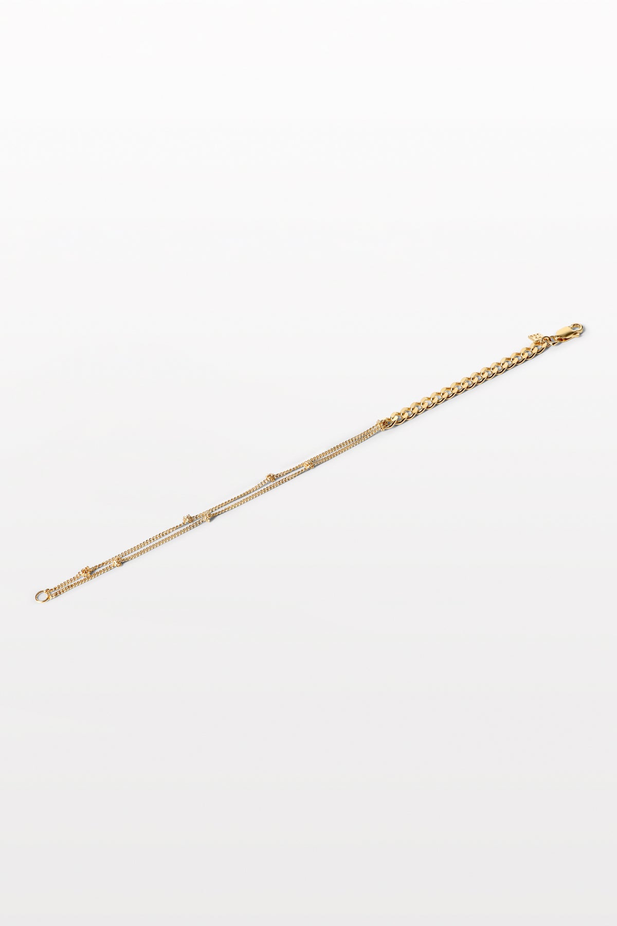 Contra Bracelet 01 Gold Plated Silver