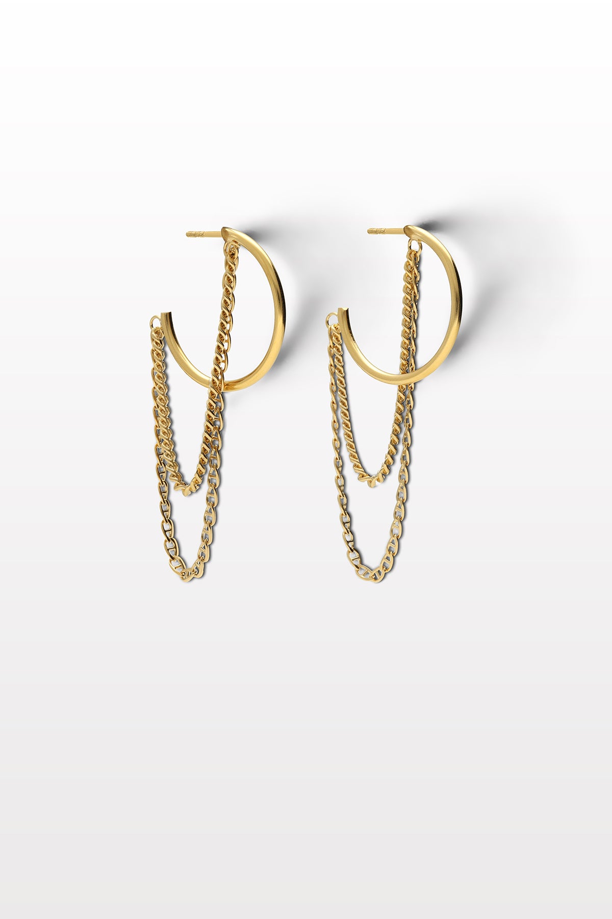 Æmil Earring 11 Gold Plated Silver