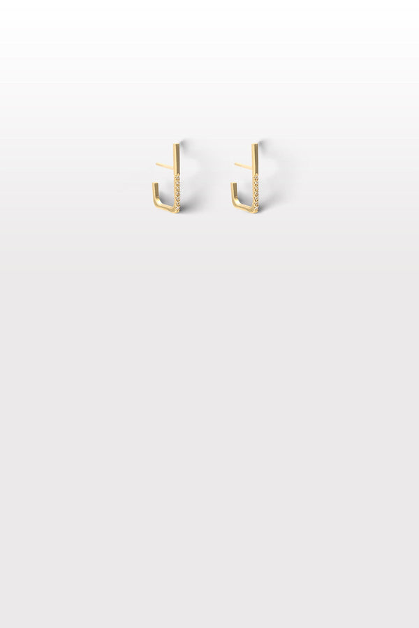 LVK Anthology Boucle d'oreille 03 Or jaune 18K