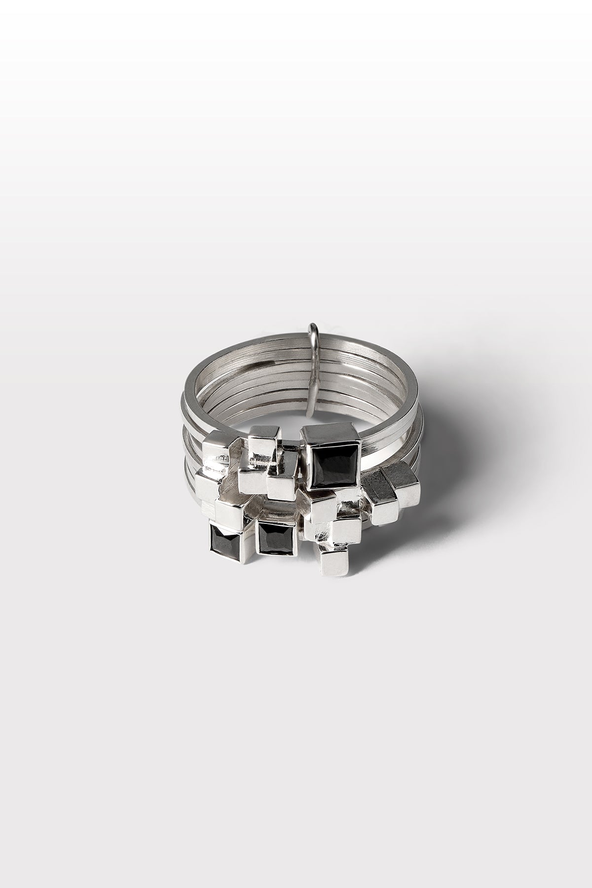 Maison Mosaic Ring 01 Silver