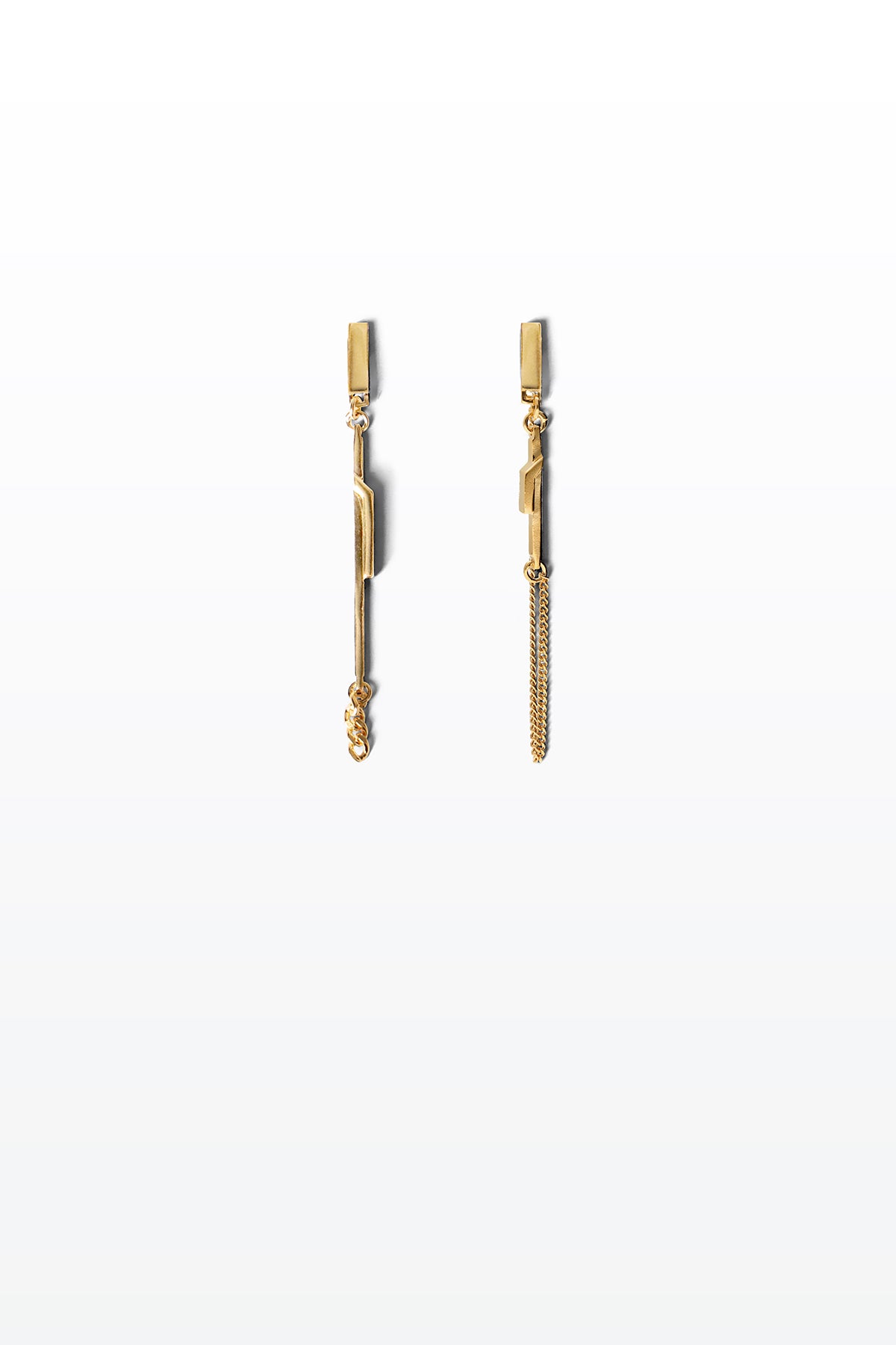 Play Earring 06 Gold Plated Silver