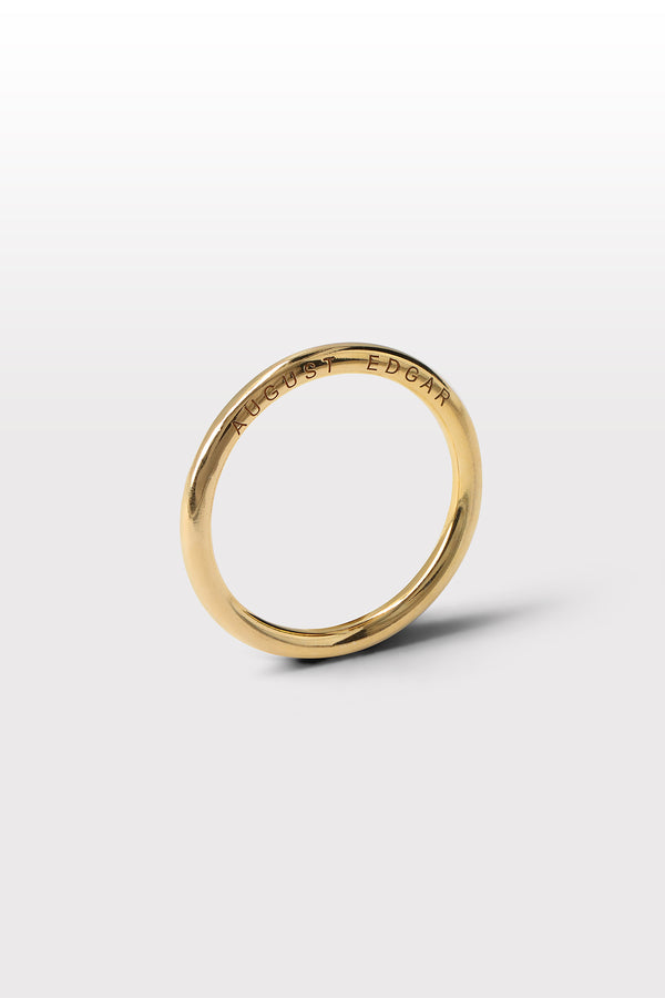 ODE+ Ring 01 Gold Plated Silver