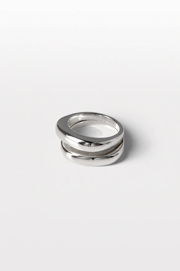 Strata Ring 04 Silver