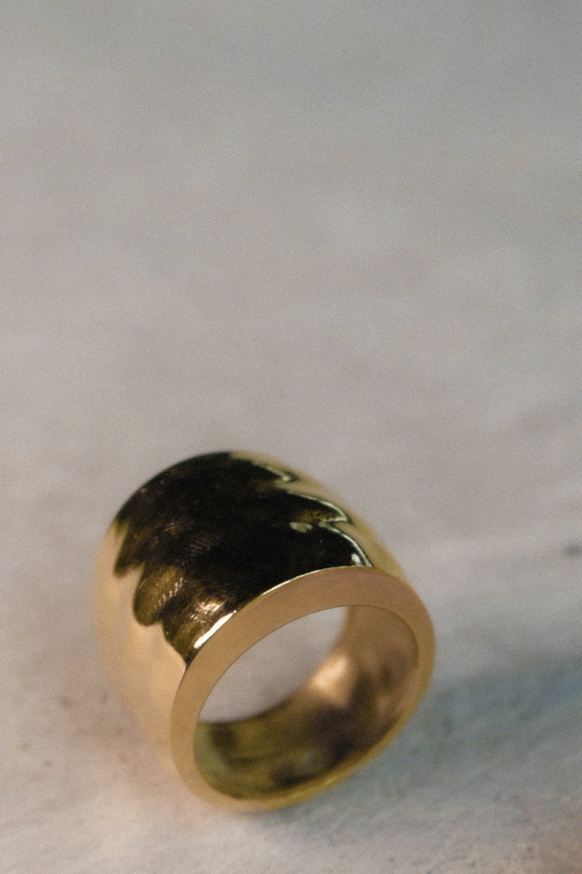 Summa Ring 01 Gold Plated Silver